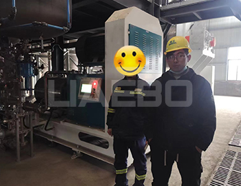 江西某實業(yè)有限公司300L砂磨機調試成功